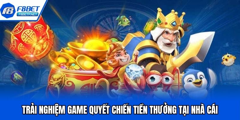 Nổ Hũ Online - Sảnh Cược Kinh Điển Trong Thế Giới Trực Tuyến Quyết chiến tiền thưởng mang chủ đề bắn súng