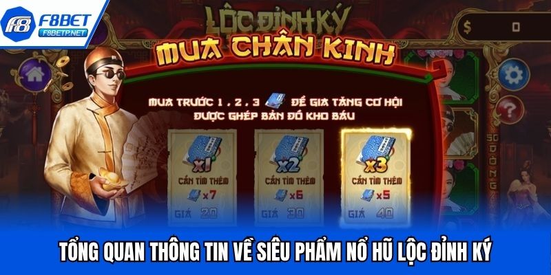 Nổ Hũ Lộc Đỉnh Ký - Game Thưởng Cực Đỉnh Tại Nhà Cái F8bet Tổng quan thông tin về siêu phẩm nổ hũ Lộc đỉnh ký